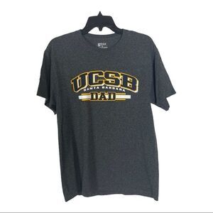 University Of California Santa Barbara UCSB Dad Father Gray T Shirt Mens Size M